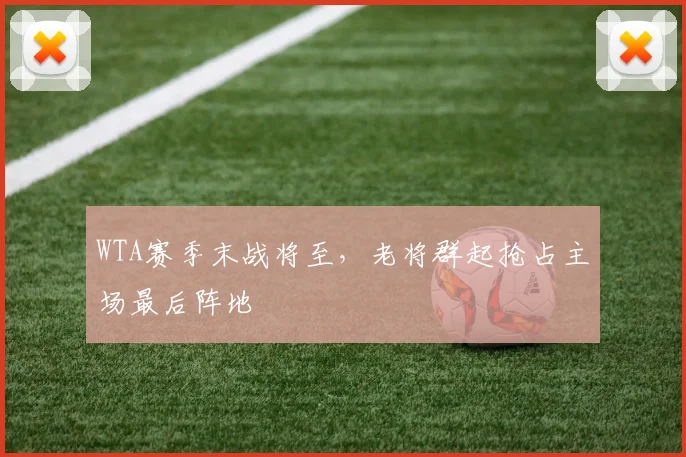 WTA赛季末战将至，老将群起抢占主场最后阵地